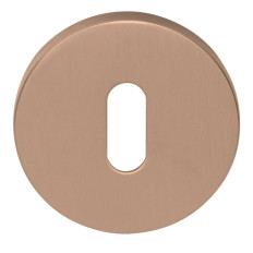 Key escutcheon ECLIPSE on rose LBR PVD (E)