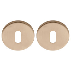 Keyhole escutcheon BASICS LBR PVD (E)